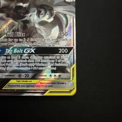 Pikachu & Zekrom GX SM168 Black Star Promo Tag Team Holo Rare Pokemon Card NM - Image 2