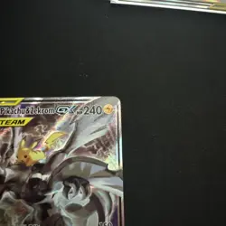 Pikachu & Zekrom GX SM168 Black Star Promo Tag Team Holo Rare Pokemon Card NM - Image 5
