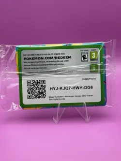 Pokemon TCG Ascended Heroes N’s Zekrom 031 ETB Black Star Promo card SEALED NM - Image 2