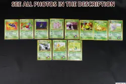POKEMON Japanese Card Lot Rares Commons Uncommons Neo Gym WOTC LP - Image 5
