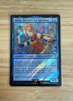 Rikku, Resourceful Guardian (Surge Foil) Commander: Final Fantasy Surge Foil NM - Image 1