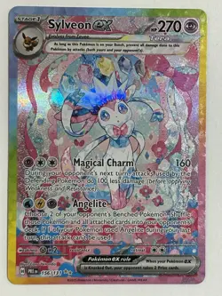 Pokemon TCG: Sylveon ex 156/131 Prismatic Evolutions Holo SIR Card - Image 1