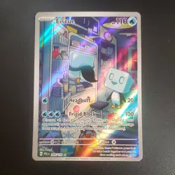 Pokemon Eiscue 205/193 Illustration Rare Full Art Holo Paldea Evolved Card - Image 1