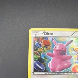 Pokemon TCG Ditto Black Star Promo Holo Card XY40 - Image 4