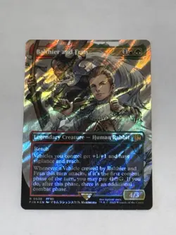 Balthier and Fran (0538) (Borderless) (Surge Foil) Final Fantasy Foil - Image 1