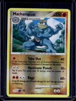 2008 Pokemon Diamond & Pearl Stormfront Machamp Reverse Holo #20/100 - Image 1