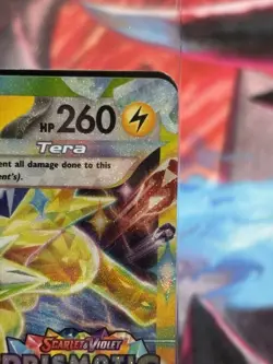 Pokemon Prismatic Evolutions #30/131 Jolteon ex Double Rare Stamped Holo Sealed - Image 3