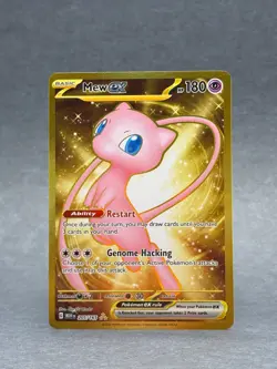 Pokemon - 205/165 Mew ex SV Scarlet & Violet 151 Gold Hyper Rare Holo NM TCG - Image 1