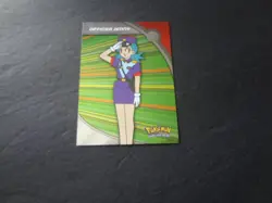 2000 Topps Pokemon TV Series 3 Silver Foil HV17 Officer Jenny Heroes & Villains - Image 1