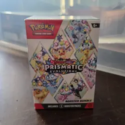Pokemon Prismatic Evolutions Booster Bundle Box Includes 6 Booster Packs 2025 - Image 1