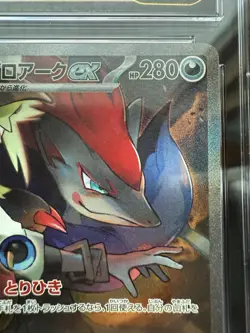 Pokemon Japanese N's Zoroark Ex SAR 127/100 Battle Partners CGC 10 Pristine - Image 4