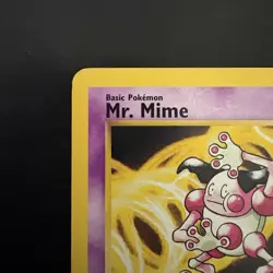 Pokemon Vintage 1st Edition Non-Holo Rare Mr. Mime 22/64 Jungle 1999 - Image 2