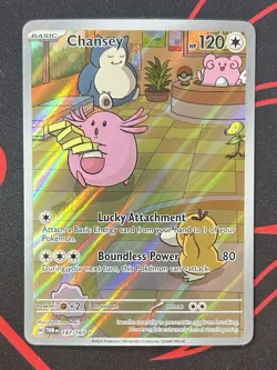 Chansey 187/167 Illustration Rare Pokemon TCG SV Twilight Masquerade Pack Fresh - Image 1