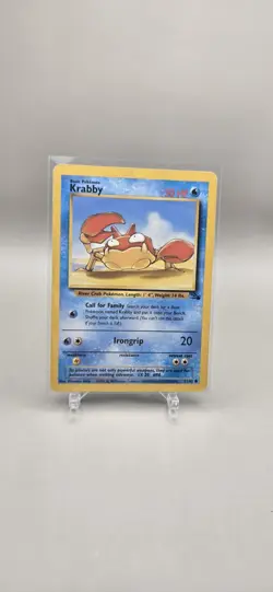 Pokemon Base Set Psyduck Krabby Slowpoke, Horsea 1st edition Lot English 1999 - Image 3