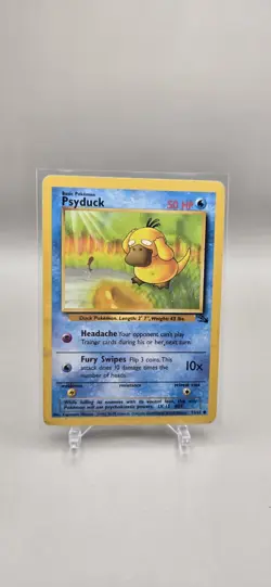 Pokemon Base Set Psyduck Krabby Slowpoke, Horsea 1st edition Lot English 1999 - Image 5