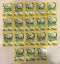 2000 WOTC POKEMON LEAGUE SCYTHER #45 BLACK STAR PROMO LOT OF 18 CARDS UNPLAYED - Image 1