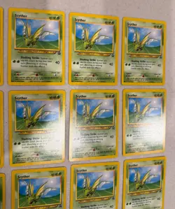 2000 WOTC POKEMON LEAGUE SCYTHER #45 BLACK STAR PROMO LOT OF 18 CARDS UNPLAYED - Image 3