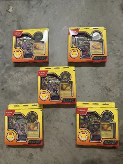 ​LOT OF 5 Pokemon Day 2026 Collection Box SEALED - 30th Anniversary Pikachu - Image 1