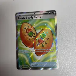 Buddy-Buddy Poffin 167/132 Ultra Rare Mega Evolution NM Pokemon Card - Image 3