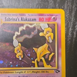 Pokemon Sabrina's Alakazam 16/132 Gym Challenge Holo Rare 2000 Stage 2 80 HP - Image 5