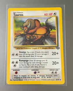 Pokemon Unlimited Jungle: Tauros 47/64 - Image 1