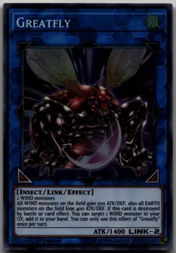 Greatfly Super Rare 2019 Gold Sarcophagus Tin Mega Pack MP19-EN032 LP - Image 1