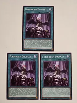 Forbidden Droplet L26D-ENM13 (x3) Legendary Modern Decks 2026 Yugioh 1st Edition - Image 1