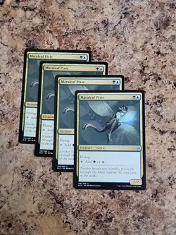 4x Maraleaf Pixie - Throne of Eldraine - NM-Mint - MTG Unplayed Playset - Image 1