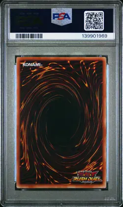 2025 YU-GI-OH! OVER RUSH RARE ETRAYNZE THE SPRINTING SHADOW FLOWER NINJA PSA 10 - Image 2
