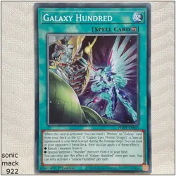 Galaxy Hundred - PHHY-EN051 - Common 1st Edition Yugioh - Image 1