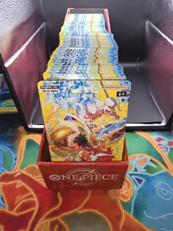 (50) One Piece Adventure On Kami's Island OP15-EB04 English Sleeved Booster Pack - Image 1