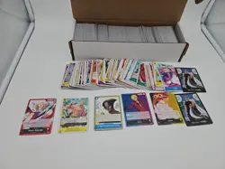 One Piece TCG OP 12 Card Bulk Lot 600+ L/C/Don Cards - Image 1