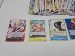 One Piece TCG OP 12 Card Bulk Lot 600+ L/C/Don Cards - Image 2