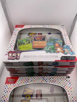 Lot Of 5 Pokemon Scarlet & Violet 151 Poster Collection Box 5 Boxes SEALED - Image 2