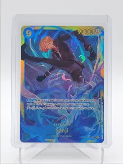 SANJI 2024 ONE PIECE WINGS OF THE CAPTAIN SECRET RARE #OP06-119 Q6736 - Image 1