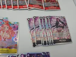 One Piece TCG OP 12 Secret Rare SR Bulk Lot 86 Luffy Nico Boa Law Mihawk - Image 4