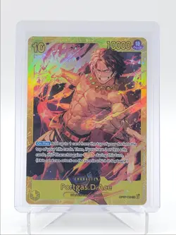 PORTGAS D. ACE 2024 ONE PIECE 500 YEARS FUTURE SECRET RARE #OP07-119 Q6736 - Image 1