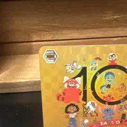 Weiss Schwarz Disney 100 Years of Wonder HND DDS/S104-076HND Gold Disney Stamp - Image 3