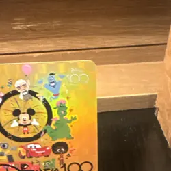 Weiss Schwarz Disney 100 Years of Wonder HND DDS/S104-076HND Gold Disney Stamp - Image 4