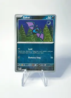 Pokemon TCG Zubat 027/064 Shrouded Fable Reverse Holo - Image 1