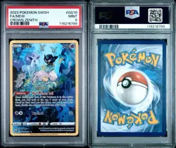 2023 Pokemon Sword Shield Crown Zenith FULL ART MEW #GG10/GG70 PSA 9 MINT - Image 3