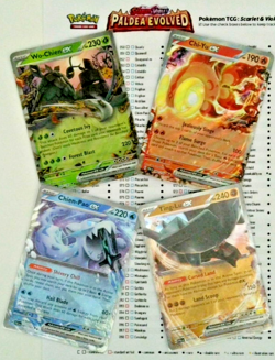 Pokemon Paldea Evolved Complete Base Set Including All Reverse Holos - Image 1
