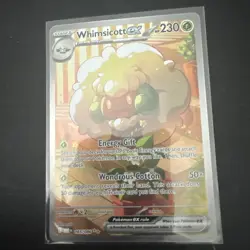 Pokemon Whimsicott EX ENGLISH SIR White Flare #165/086 Special Illustration Rare - Image 4