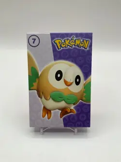 Pokemon 2022 McDonalds Match Battle Pack Purple Rowlet - Image 1