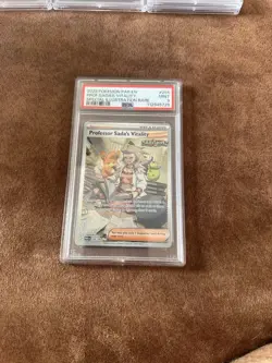 Pokemon Professor Sada's Vitality Holo Paradox Rift SIR 256/182 PSA 9 - Image 1