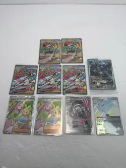 Pokemon - Mega Gardevoir And Lucario Poster Collection Promos Lot Of 10 Cards - Image 1