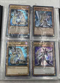 Konami Yu-Gi-Oh! TCG Dark Magician Yugi Trading Cards Game Mixed Lot In Book - Image 2