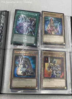 Konami Yu-Gi-Oh! TCG Dark Magician Yugi Trading Cards Game Mixed Lot In Book - Image 3