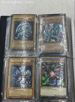 Konami Yu-Gi-Oh! TCG Dark Magician Yugi Trading Cards Game Mixed Lot In Book - Image 4
