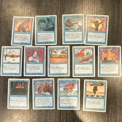 Magic: The Gathering Wizards of the Coast Fourth Edition 90 Card Lot - Image 1